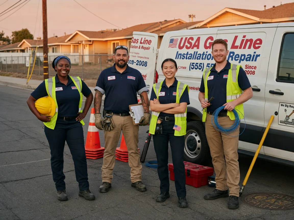Gas Line Installation company in Easton, TX